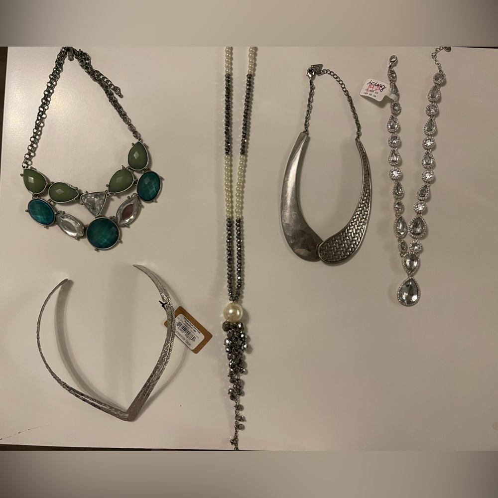 Necklaces different colors and length